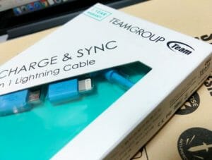 【Apple認証鑑定】TEAM GROUP 2in1 Lightning Cable WC02【判定:◎】