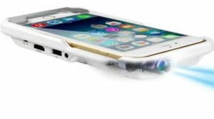iPhoneケースがプロジェクターに？しかもインターフェイスも贅沢に追加