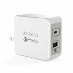 【レビュー】dodocool USB急速充電器QC3+Type-Cポート。コンパクトで発熱も少ない高速充電器！