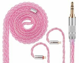 【レビュー】主張が強い編込みピンク！KBF 8芯 銀メッキ銅リケーブル