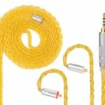 【レビュー】キレイな黄金色。KBF 8芯 銀メッキ銅リケーブル