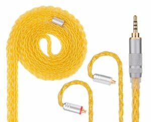 【レビュー】キレイな黄金色。KBF 8芯 銀メッキ銅リケーブル